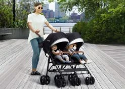 Jeep PowerGlyde Plus Side X Side Double Stroller Double Strollers