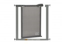 Delta Children Adjustable Baby Safety Gate - Easy Fit Pressure Mount Design With Walk-Through Door