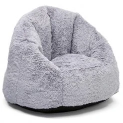 Delta Home Adult Lounge Chair - Fluffy Foam Filled Chair For Living Rooms & Dorms - Better Than A Bean Bag Chair Chairs