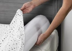 Delta Children Inflatable Bed Rails For Toddlers & Kids With Foot Pump (2 Pack) Foam Bed Rails