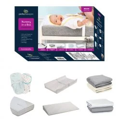Serta 9-Piece Nursery-in-a-Box Set Sheets & Mattress Covers