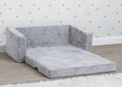 Serta Perfect Sleeper Extra Wide Convertible Sofa To Lounger - Comfy 2-in-1 Flip Open Couch/Sleeper For Kids