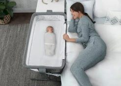 Delta Children Close2Me Bedside Baby Bassinet