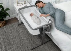 Delta Children Close2Me Bedside Baby Bassinet