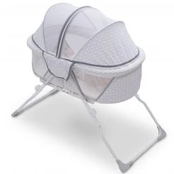 Delta Children EZ Fold Ultra Compact Travel Bassinet
