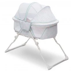 Delta Children EZ Fold Ultra Compact Travel Bassinet