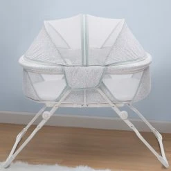 Delta Children EZ Fold Ultra Compact Travel Bassinet