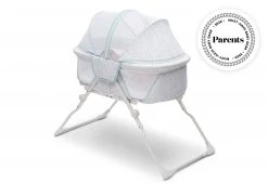 Delta Children EZ Fold Ultra Compact Travel Bassinet