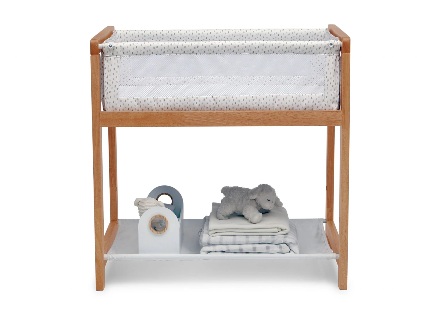 Delta Children Classic Wood Bedside Bassinet Sleeper - Portable Crib With High-End Wood Frame 12 Delta Children Classic Wood Bedside Bassinet Sleeper - Portable Crib With High-End Wood Frame