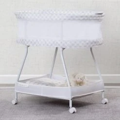 Delta Children Sweet Dreams Bassinet With Airflow Mesh Bassinets