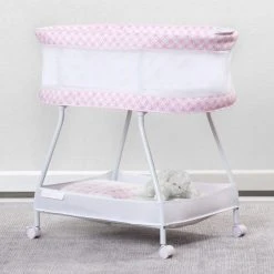 Delta Children Sweet Dreams Bassinet With Airflow Mesh Bassinets