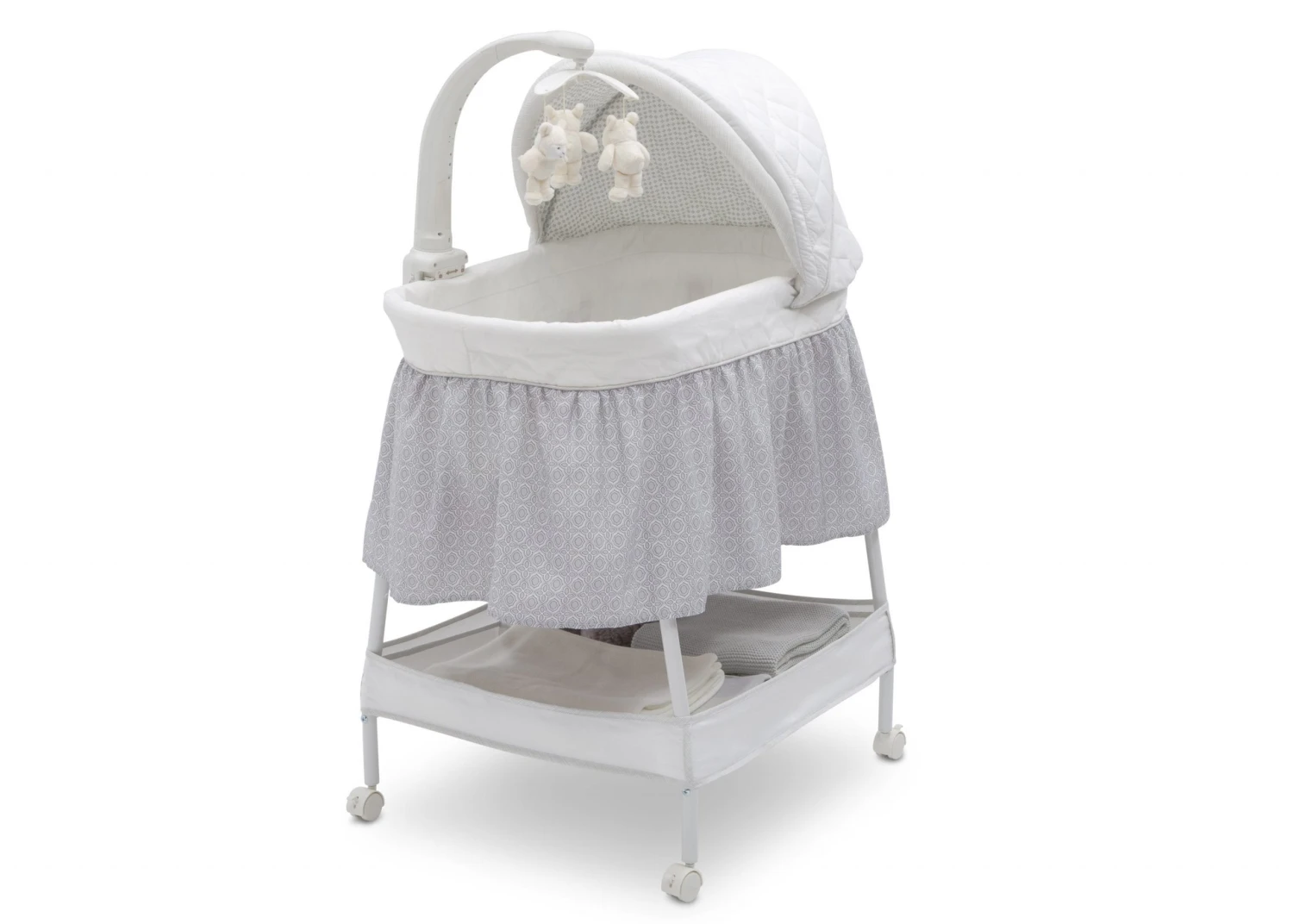Delta Children Bassinets Deluxe Gliding Bassinet 6 Delta Children Bassinets Deluxe Gliding Bassinet