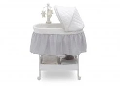 Delta Children Bassinets Deluxe Gliding Bassinet 16 Delta Children Bassinets Deluxe Gliding Bassinet