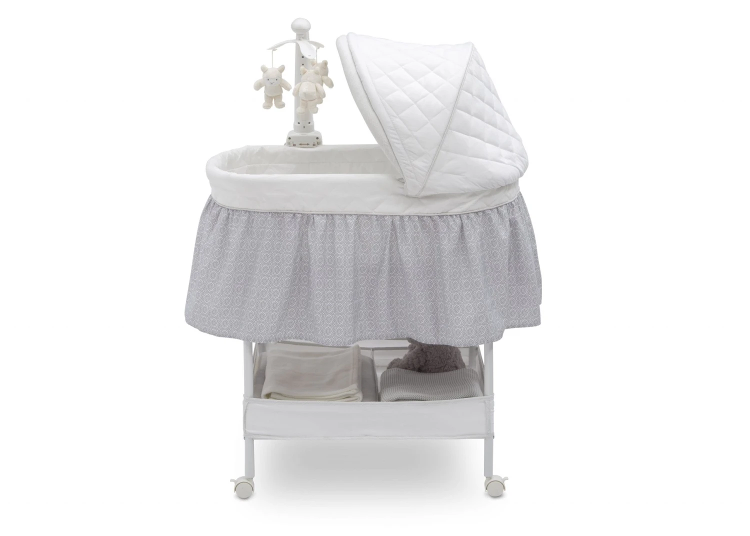 Delta Children Bassinets Deluxe Gliding Bassinet 7 Delta Children Bassinets Deluxe Gliding Bassinet