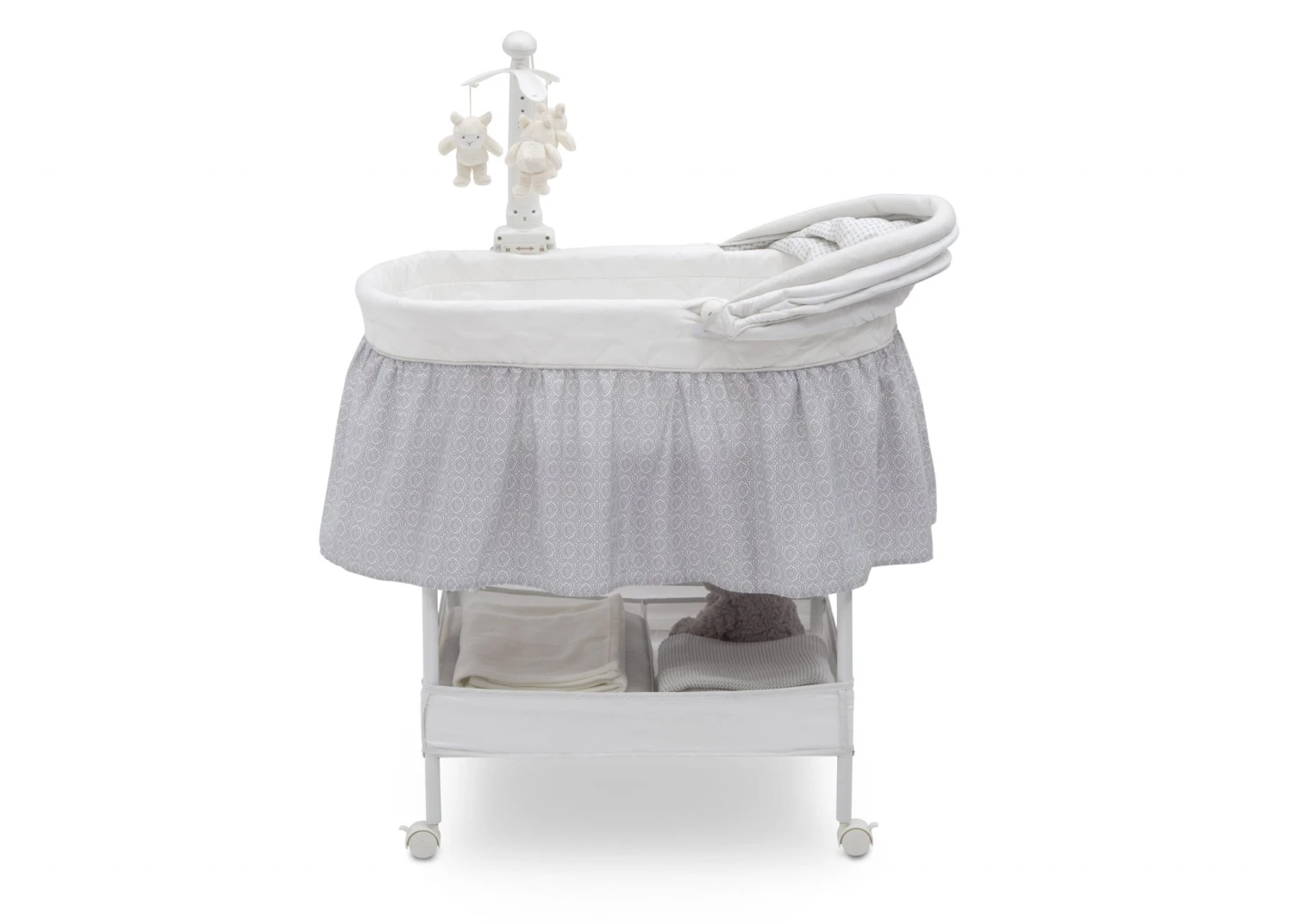 Delta Children Bassinets Deluxe Gliding Bassinet 8 Delta Children Bassinets Deluxe Gliding Bassinet