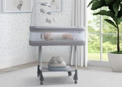 Simmons Kids Shooting Star Rocking Bassinet With Air Flow Mesh