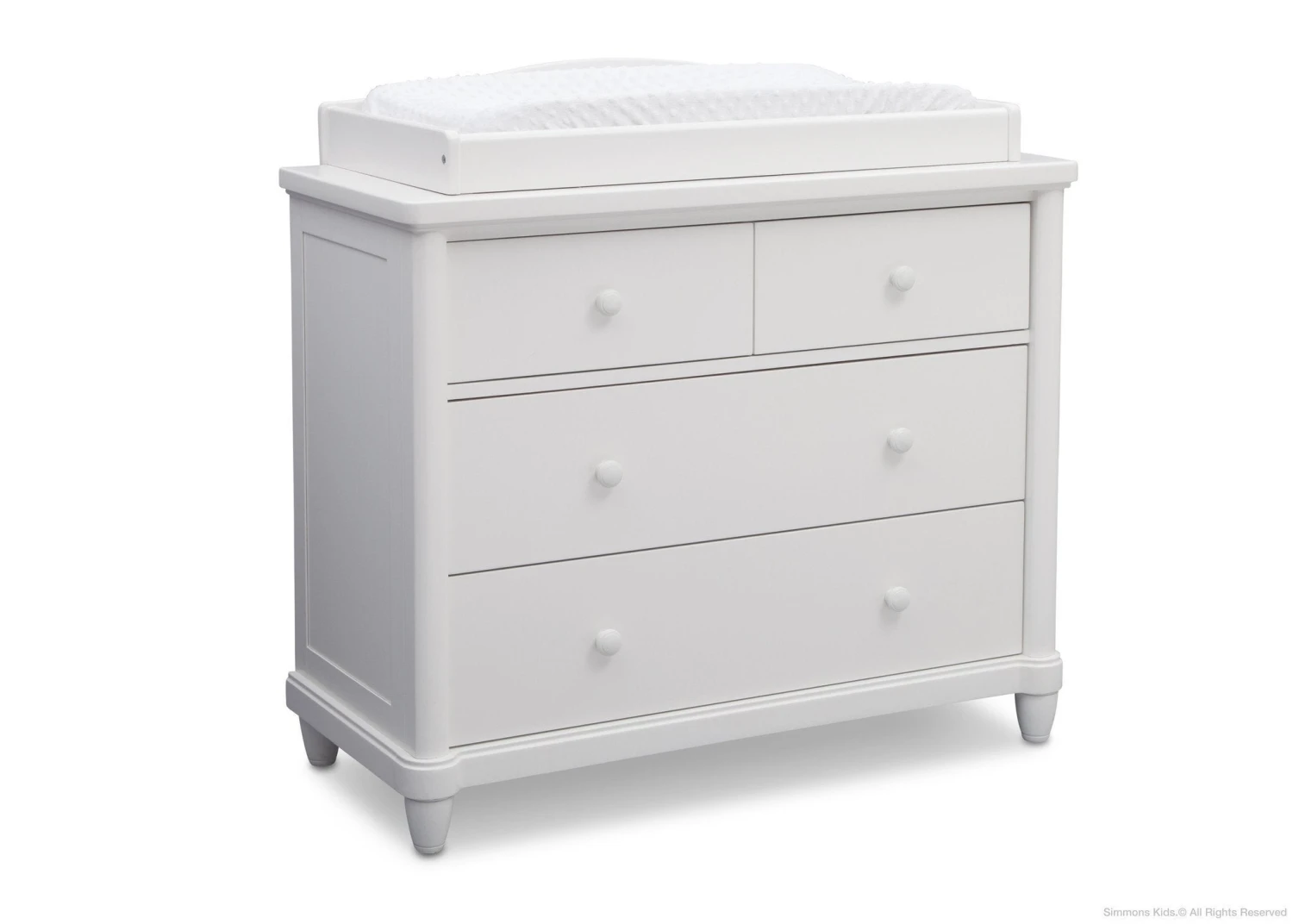 Simmons Kids Belmont 4 Drawer Dresser With Changing Top Dressers & Changing Tables 7 Simmons Kids Belmont 4 Drawer Dresser With Changing Top Dressers & Changing Tables
