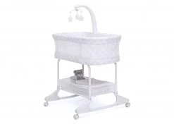 Delta Children SleepCool Rocking Bassinet With Airflow Mesh