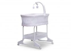 Delta Children SleepCool Rocking Bassinet With Airflow Mesh