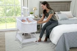 Nod Bassinet - Smart Sleeper Compatible With Amazon Alexa, Google Assistant And Delta Children Connect App Bassinets