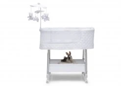 Nod Bassinet - Smart Sleeper Compatible With Amazon Alexa, Google Assistant And Delta Children Connect App Bassinets