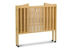 Delta Children Folding Portable Mini Baby Crib With 1.5-inch Mattress