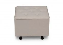 Delta Children Emma Diamond Tufted Nursery Gliding Ottoman Gliders & Rocking Chairs