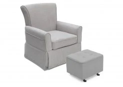 Delta Children Tufted Nursery Gliding Ottoman 13 Delta Children Tufted Nursery Gliding Ottoman