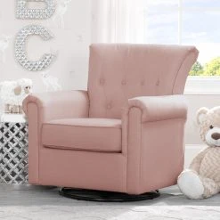 Delta Children Harper Nursery Glider Swivel Rocker Chair