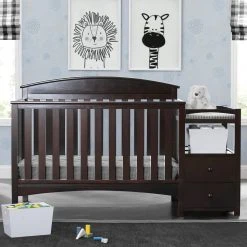 Delta Children Abby Crib N Changer