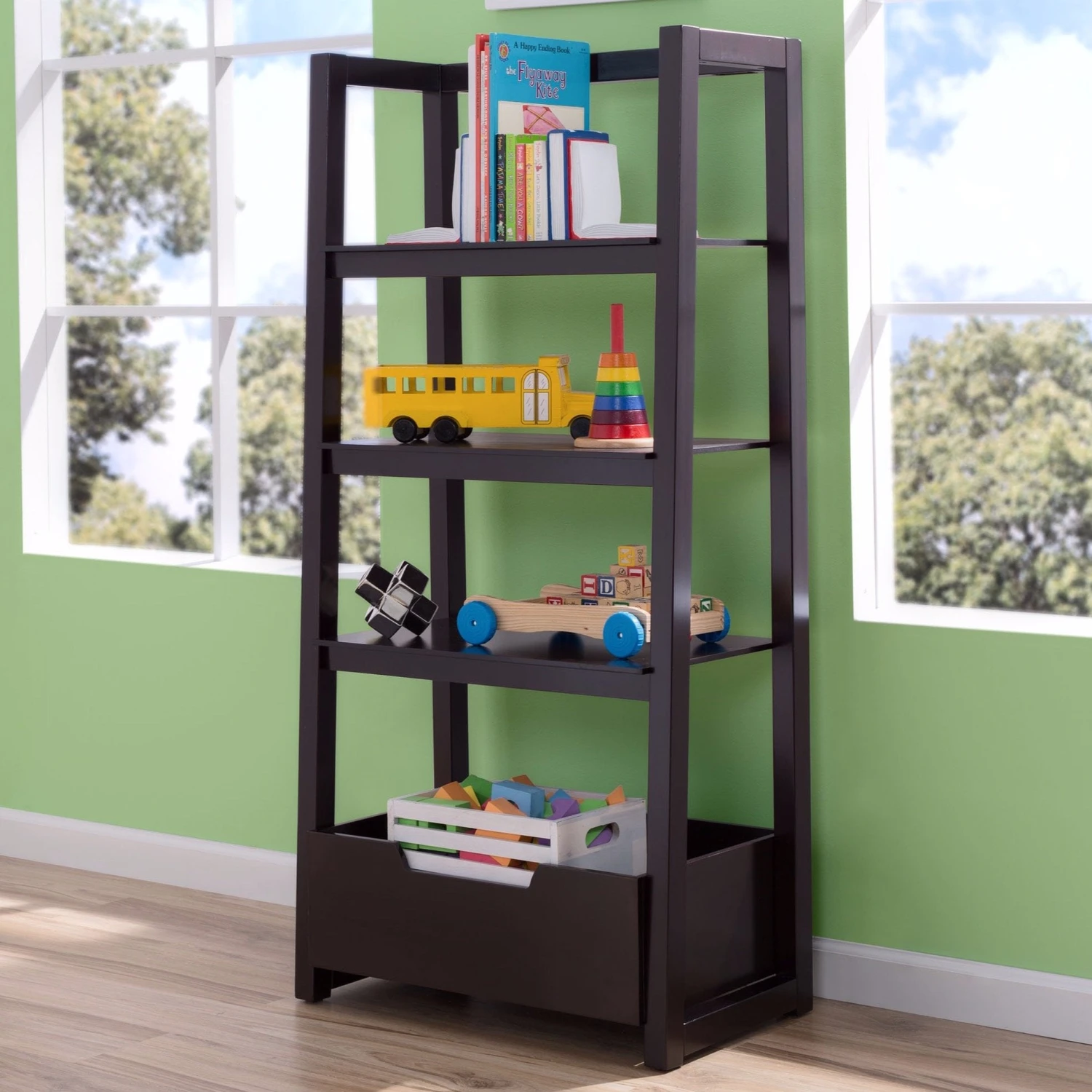 Delta Children Gateway Ladder Shelf 10 Delta Children Gateway Ladder Shelf