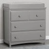 Delta Children Emerson 3 Drawer Dresser With Changing Top Dressers
