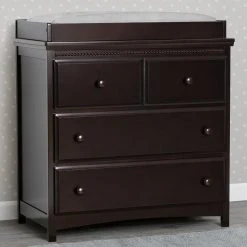 Delta Children Emerson 3 Drawer Dresser With Changing Top Dressers