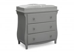 Delta Children Lancaster 3 Drawer Dresser With Changing Top Dressers & Changing Tables