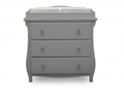 Delta Children Lancaster 3 Drawer Dresser With Changing Top Dressers & Changing Tables