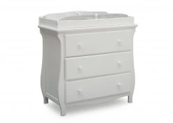 Delta Children Lancaster 3 Drawer Dresser With Changing Top Dressers & Changing Tables