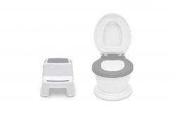Delta Children Kid Size Potty And Step Stool 2-Piece Set Sinks & Potties
