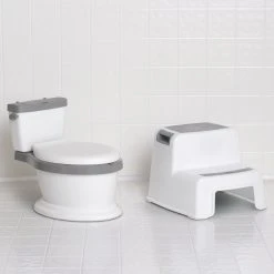 Delta Children Kid Size Potty And Step Stool 2-Piece Set Sinks & Potties