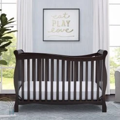 Delta Children Baby Cribs Brookside 4-in-1 Convertible Crib