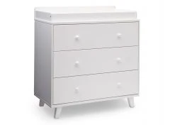 Delta Children Ava 3 Drawer Dresser With Changing Top