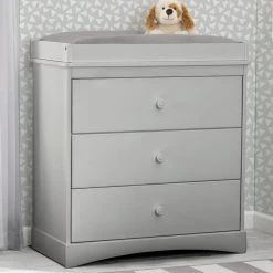 Delta Children Dressers & Changing Tables Sutton 3 Drawer Dresser With Changing Top