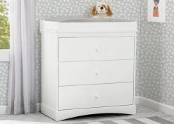 Delta Children Dressers & Changing Tables Sutton 3 Drawer Dresser With Changing Top