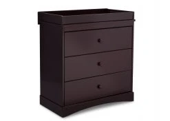 Delta Children Dressers & Changing Tables Sutton 3 Drawer Dresser With Changing Top