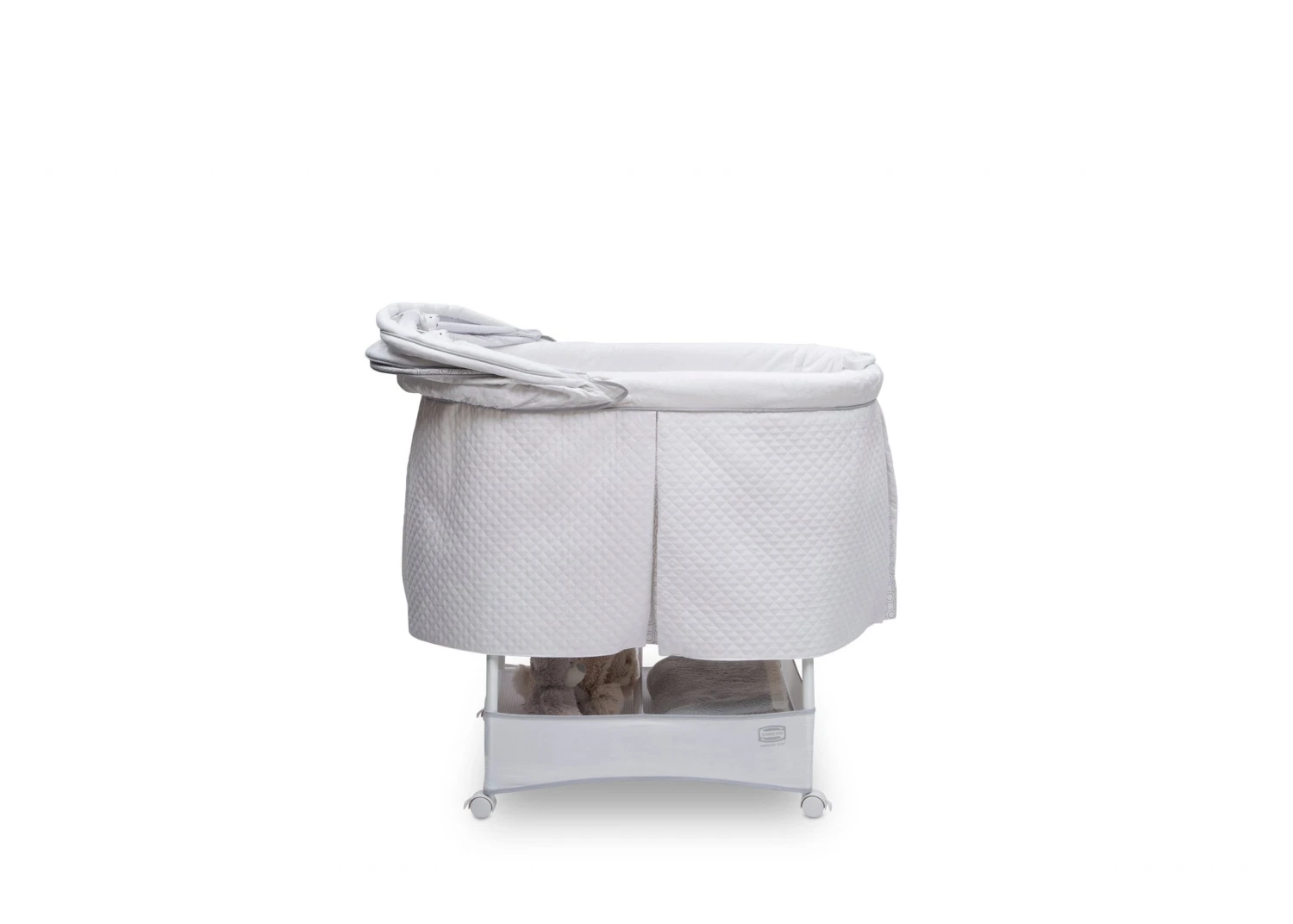 Simmons Kids Bassinets Beautyrest™ Silent Auto Gliding Lux Bassinet - Inner Circle 8 Simmons Kids Bassinets Beautyrest™ Silent Auto Gliding Lux Bassinet - Inner Circle