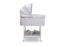 Simmons Kids Silent Auto Gliding Elite Bassinet - Basketweave Bassinets