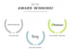 Simmons Kids Silent Auto Gliding Elite Bassinet - Basketweave Bassinets