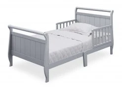 Delta Children Wood Sleigh Toddler Bed Toddler Beds