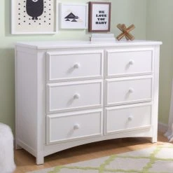 Delta Children Summit 6 Drawer Dresser Dressers & Changing Tables