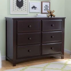 Delta Children Summit 6 Drawer Dresser Dressers & Changing Tables