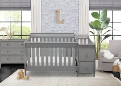 Delta Children Bentley S Convertible Crib And Changer